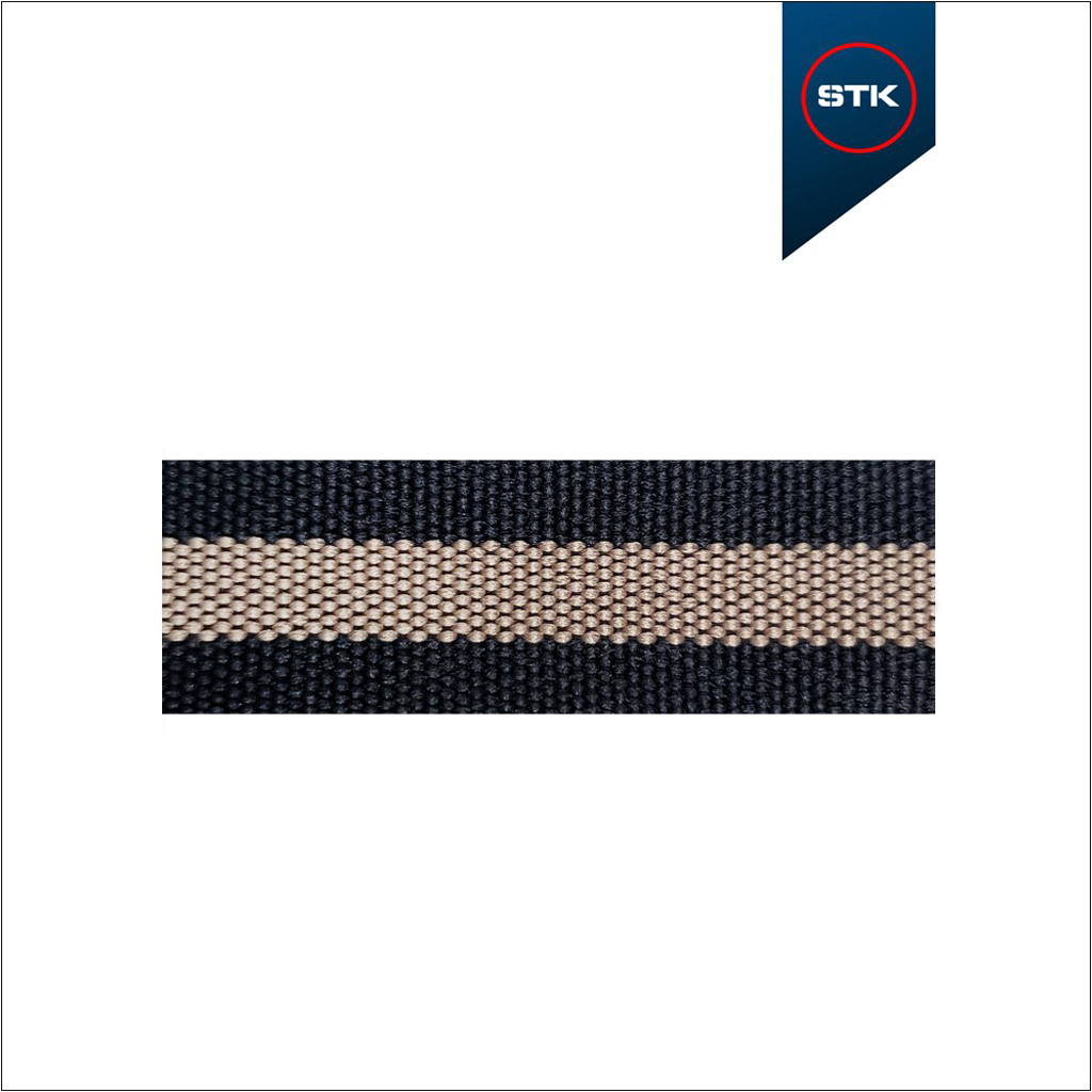 FITA STK 594 20MM PRETO / CAQUI / PRETO