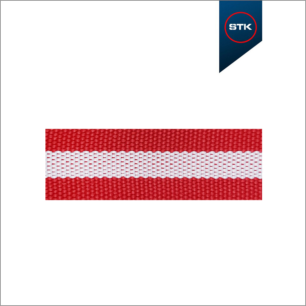 FITA STK 594 20MM VERMELHO1710 / BRANCO / 1710