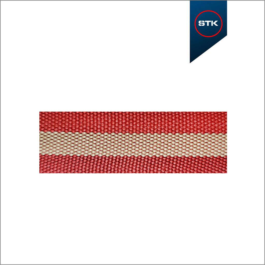 FITA STK 594 25MM VERMELHO265 / CAQUI 1704