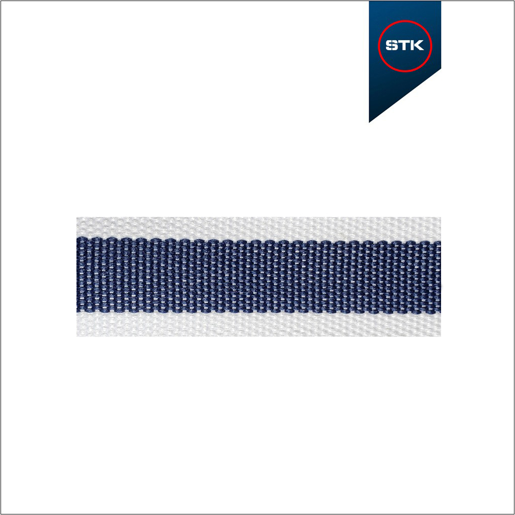 FITA STK 594 / 25 BRANCO / MARINHO / BRANCO