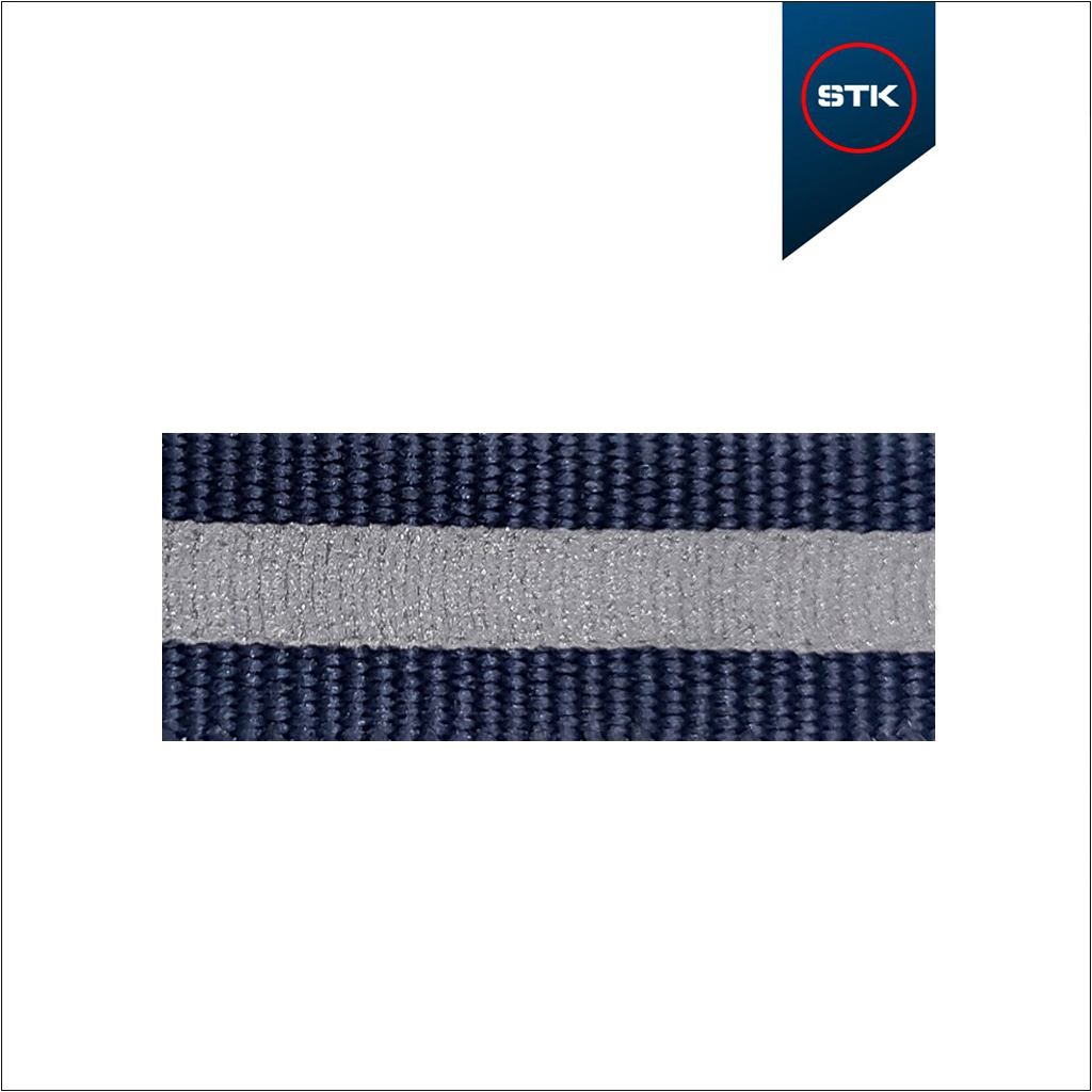 FITA STK DALLAS TERMO REFLETIVO 10MM MARINHO 1716