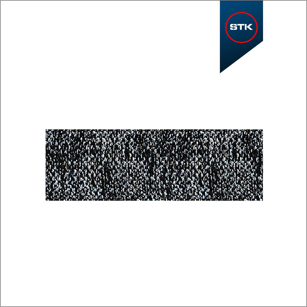 FITA STK MESCLADA 520 40MM PRETO / LUREX PRATA